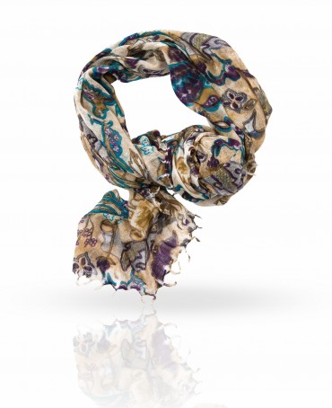 Палантин Женский W-AMAZON/BLUE